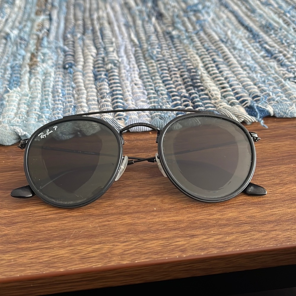 Ray ban round double bridge